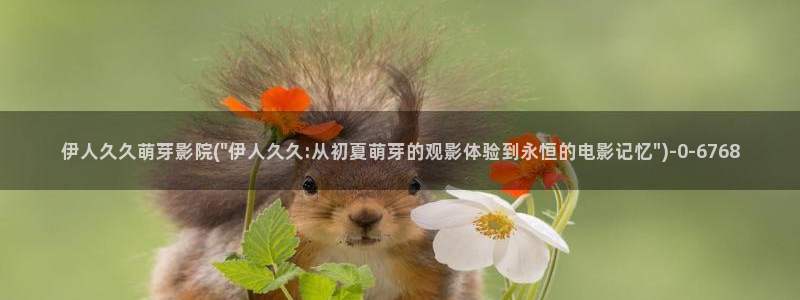 伊人久久综合影院