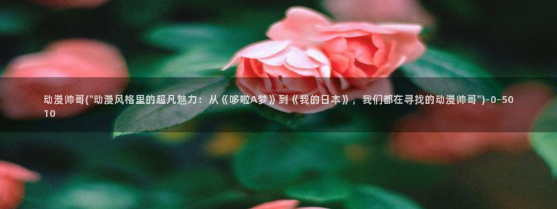 女装正太动漫